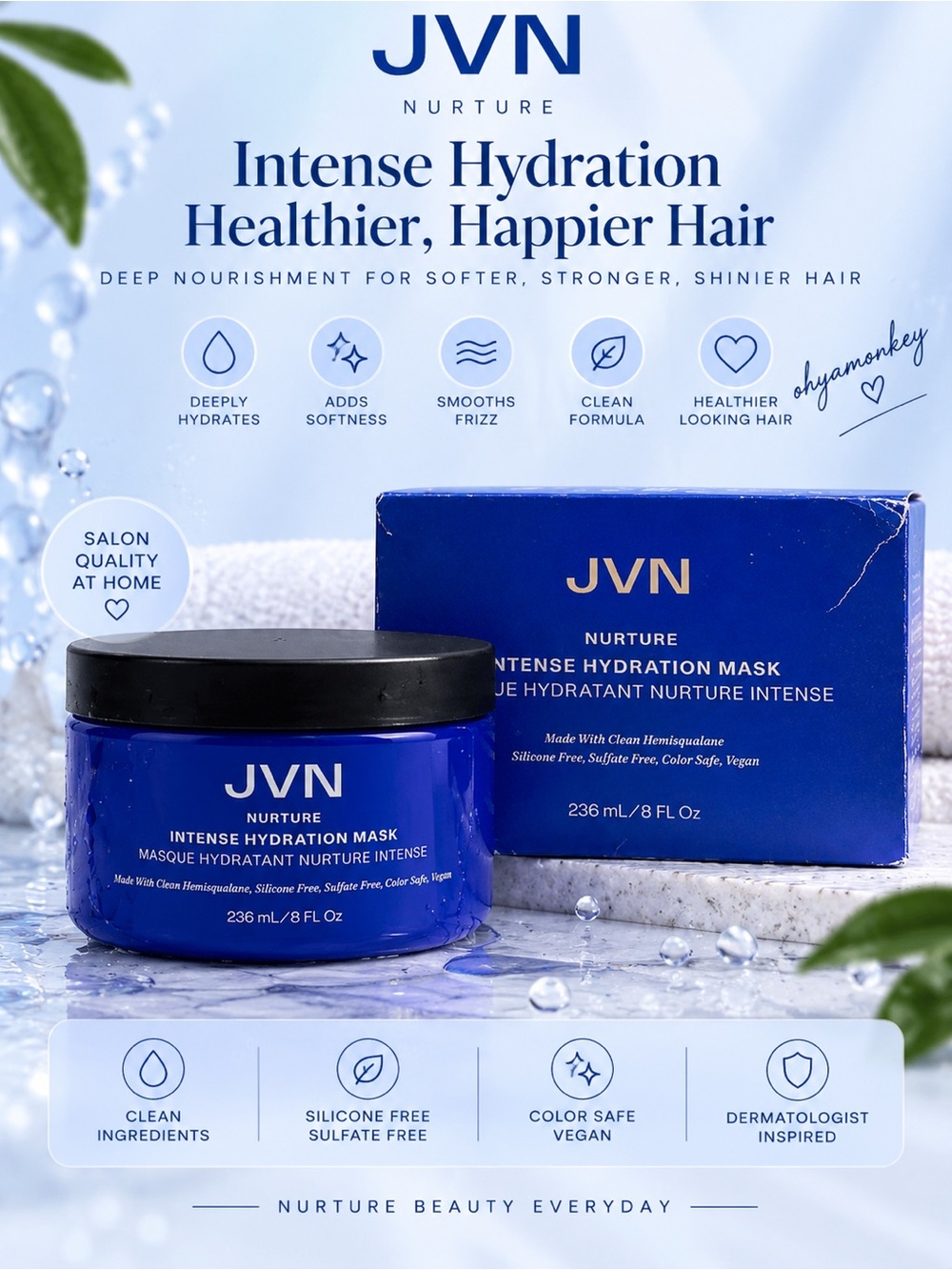 JVN Nurture Intense Hydration Mask